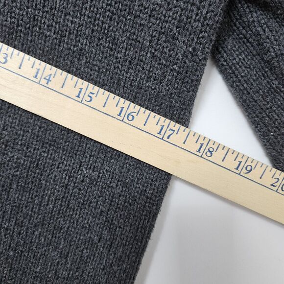 Osh Kosh B'gosh Fair Isle Sweater Boys Sz 10-12 Gray White Mock Neck EUC - Picture 7 of 9